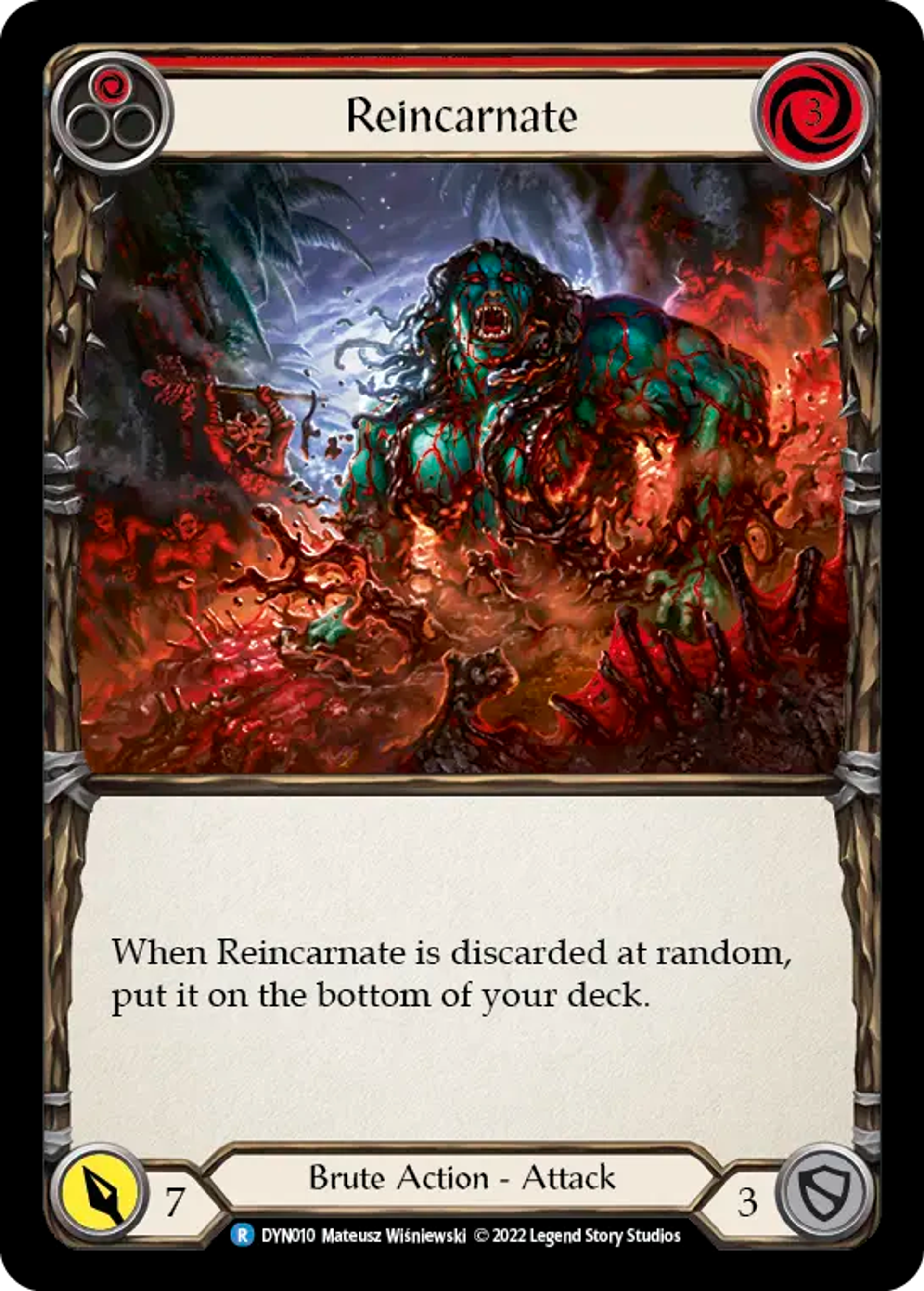 Reincarnate (Red) — Dynasty — Flesh and Blood