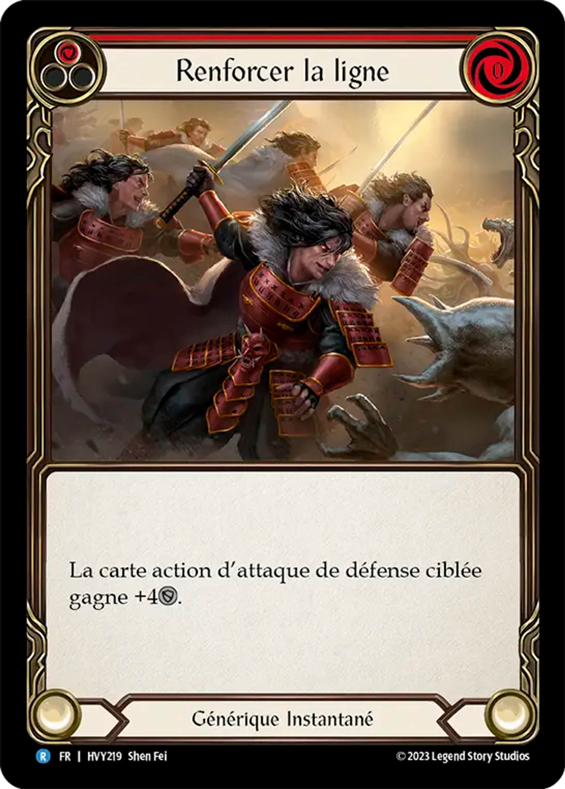 Renforcer la ligne — Heavy Hitters — Flesh and Blood