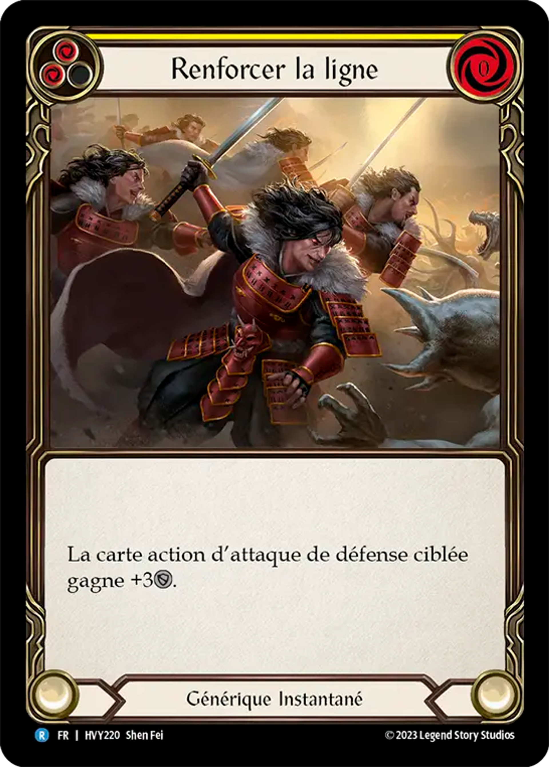Renforcer la ligne — Heavy Hitters — Flesh and Blood