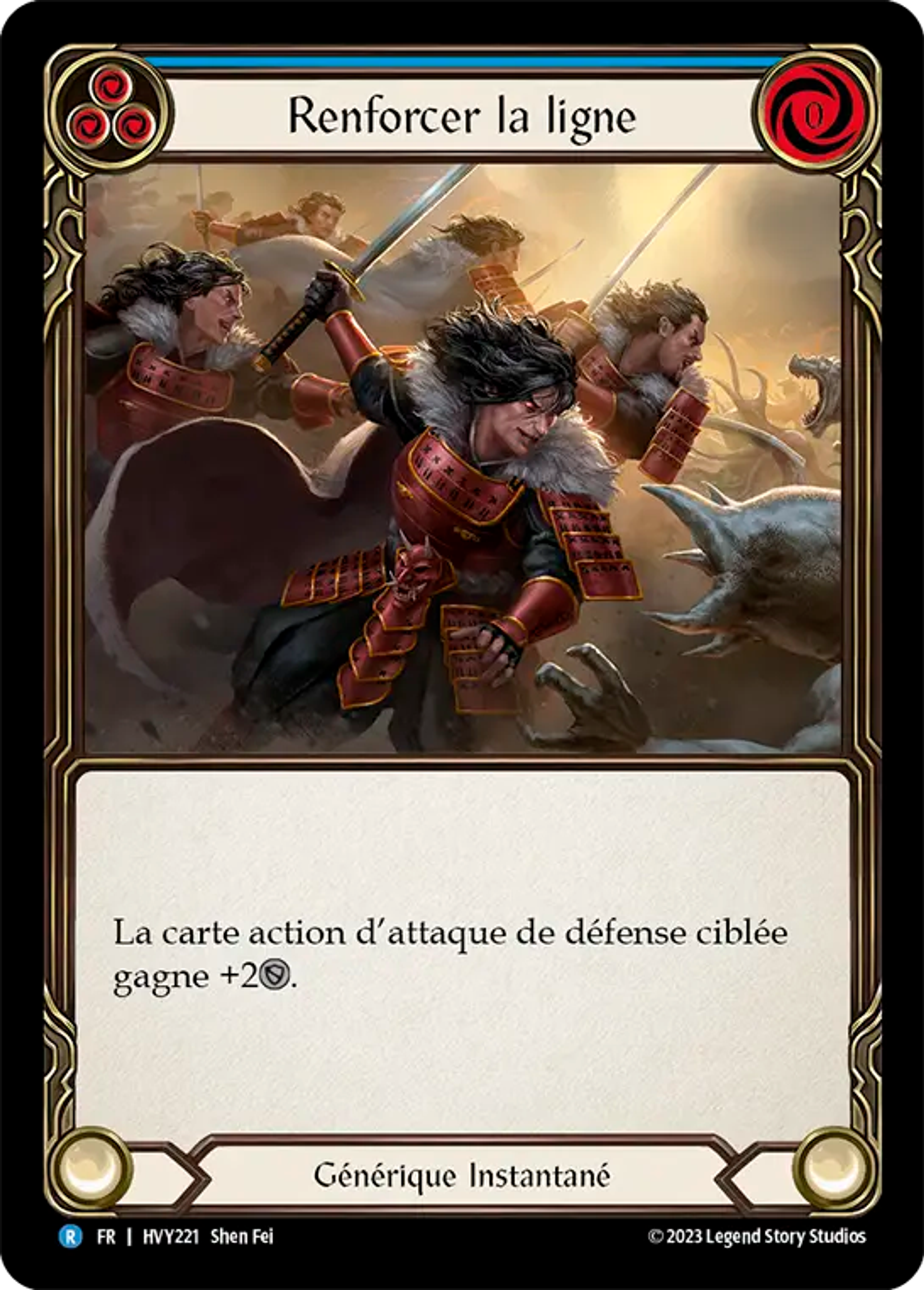 Renforcer la ligne — Heavy Hitters — Flesh and Blood