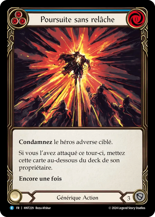 Poursuite sans relâche — The Hunted — Flesh and Blood