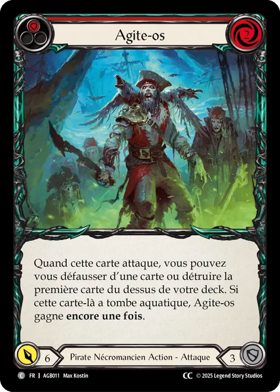 Agite-os — Armory Deck - Gravy Bones — Flesh and Blood