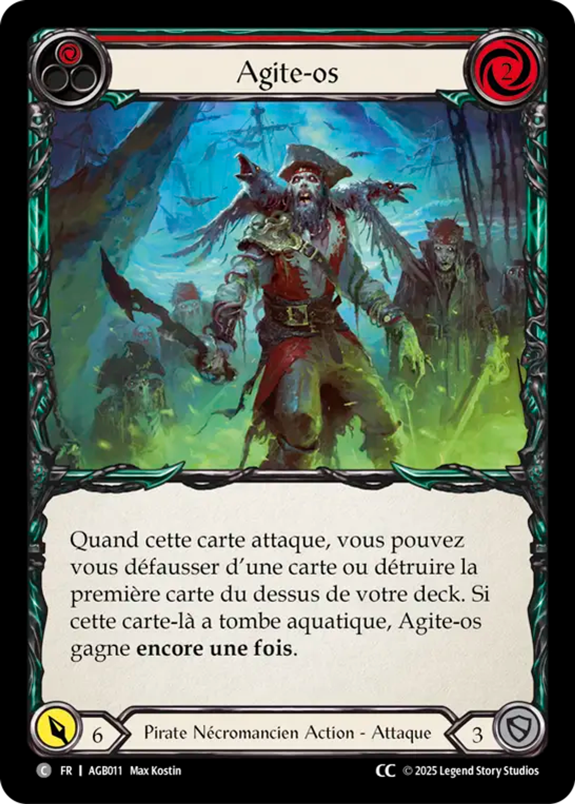Agite-os — Armory Deck - Gravy Bones — Flesh and Blood