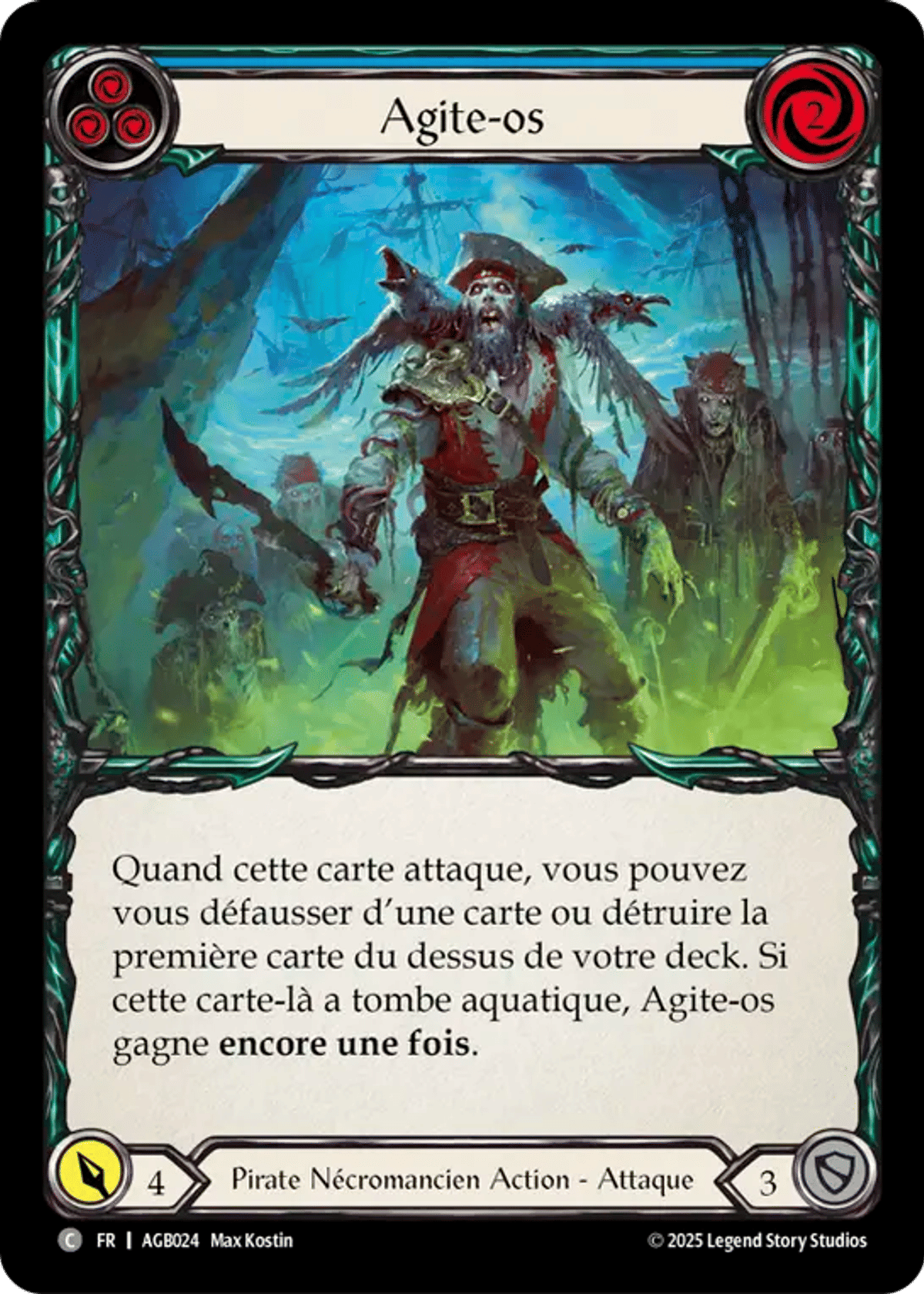 Agite-os from Armory Deck - Gravy Bones - Flesh and Blood