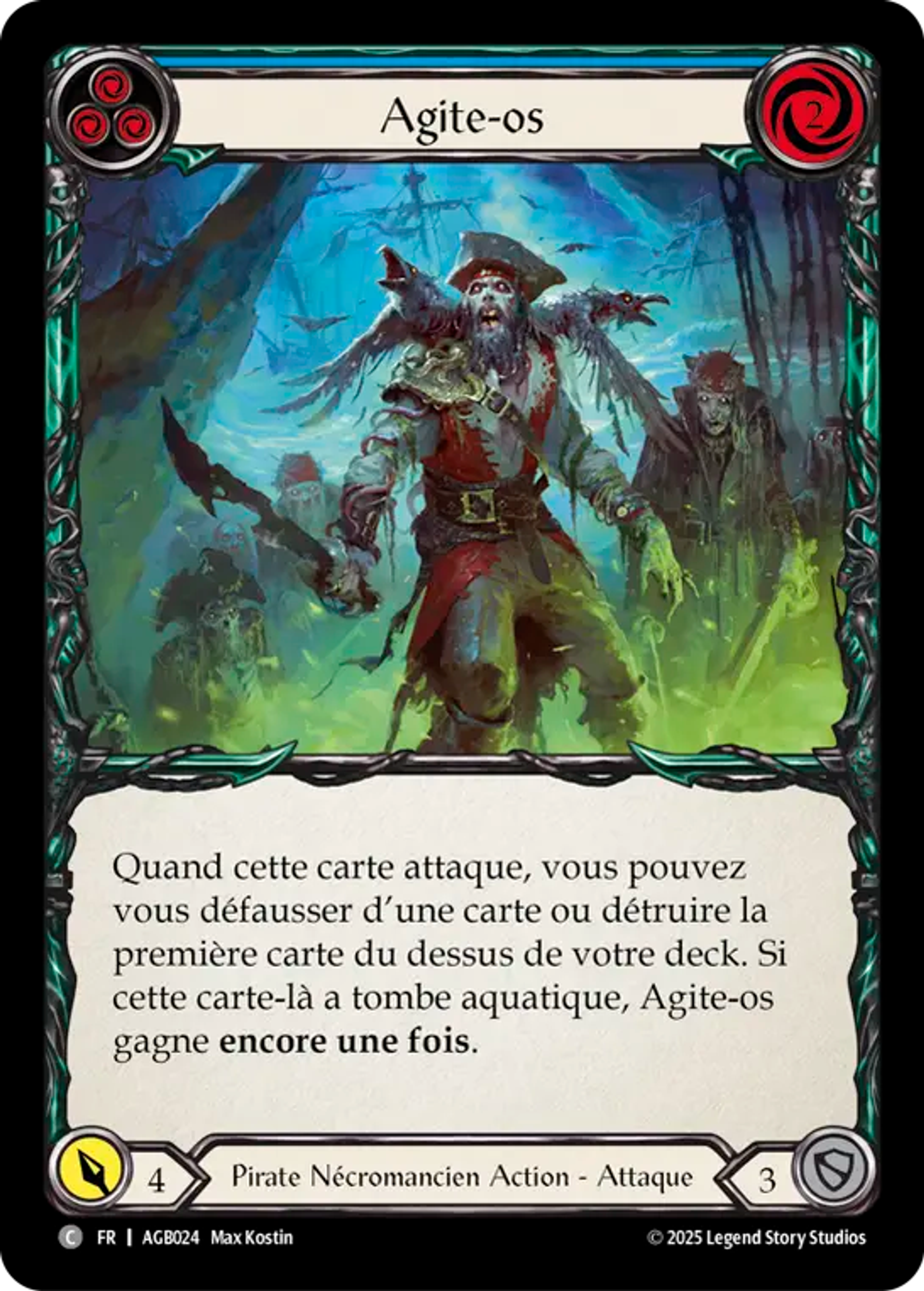 Agite-os — Armory Deck - Gravy Bones — Flesh and Blood