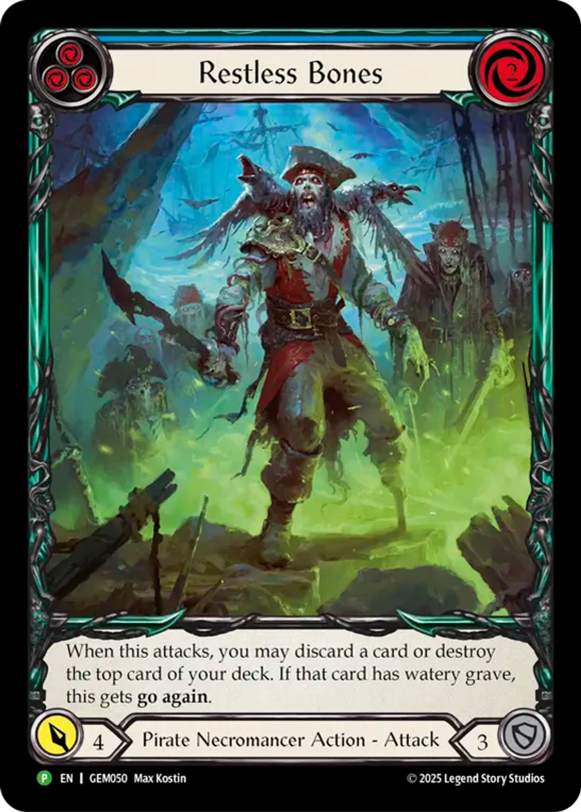 Restless Bones — GEM - Pack 2 — Flesh and Blood