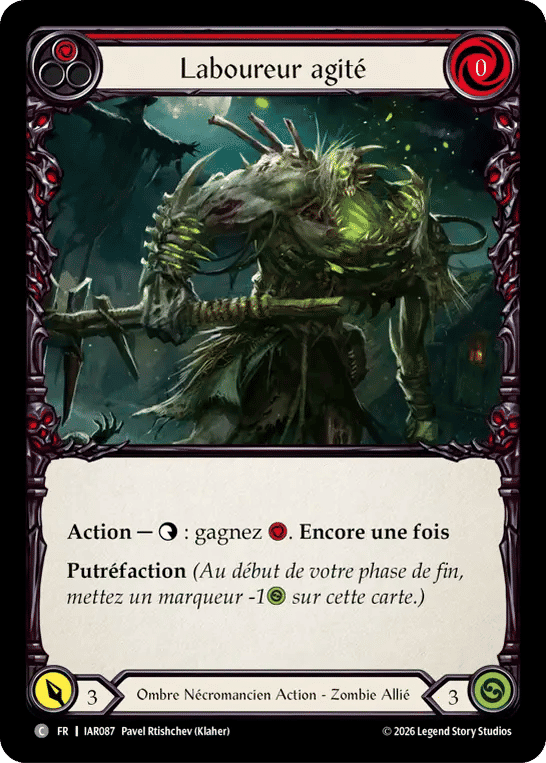 Laboureur agité — Usurp the Shadow Throne — Flesh and Blood