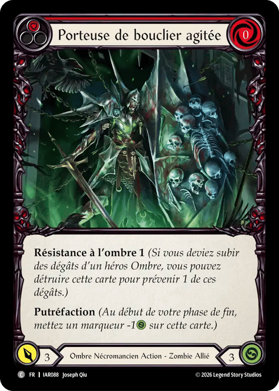 Porteuse de bouclier agitée from Usurp the Shadow Throne - Flesh and Blood