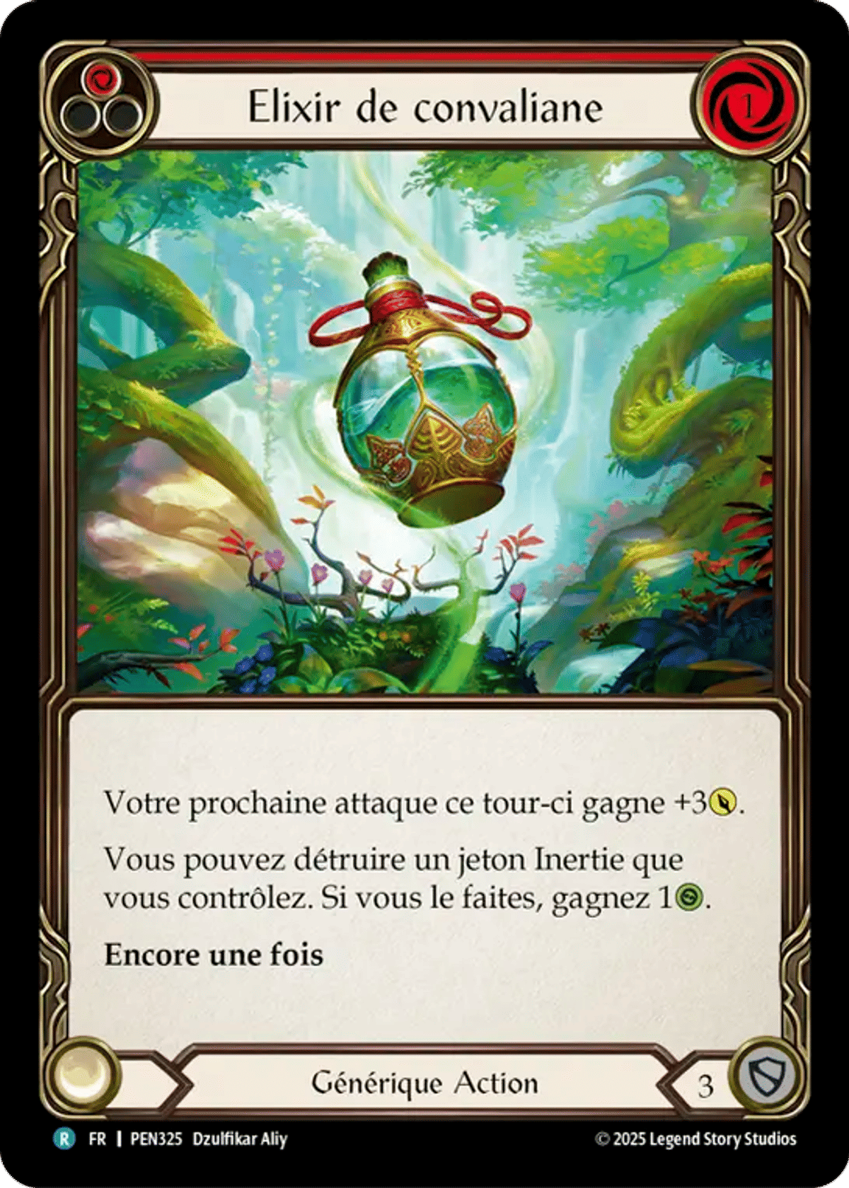 Restvine Elixir (Red) from Compendium of Rathe - Flesh and Blood