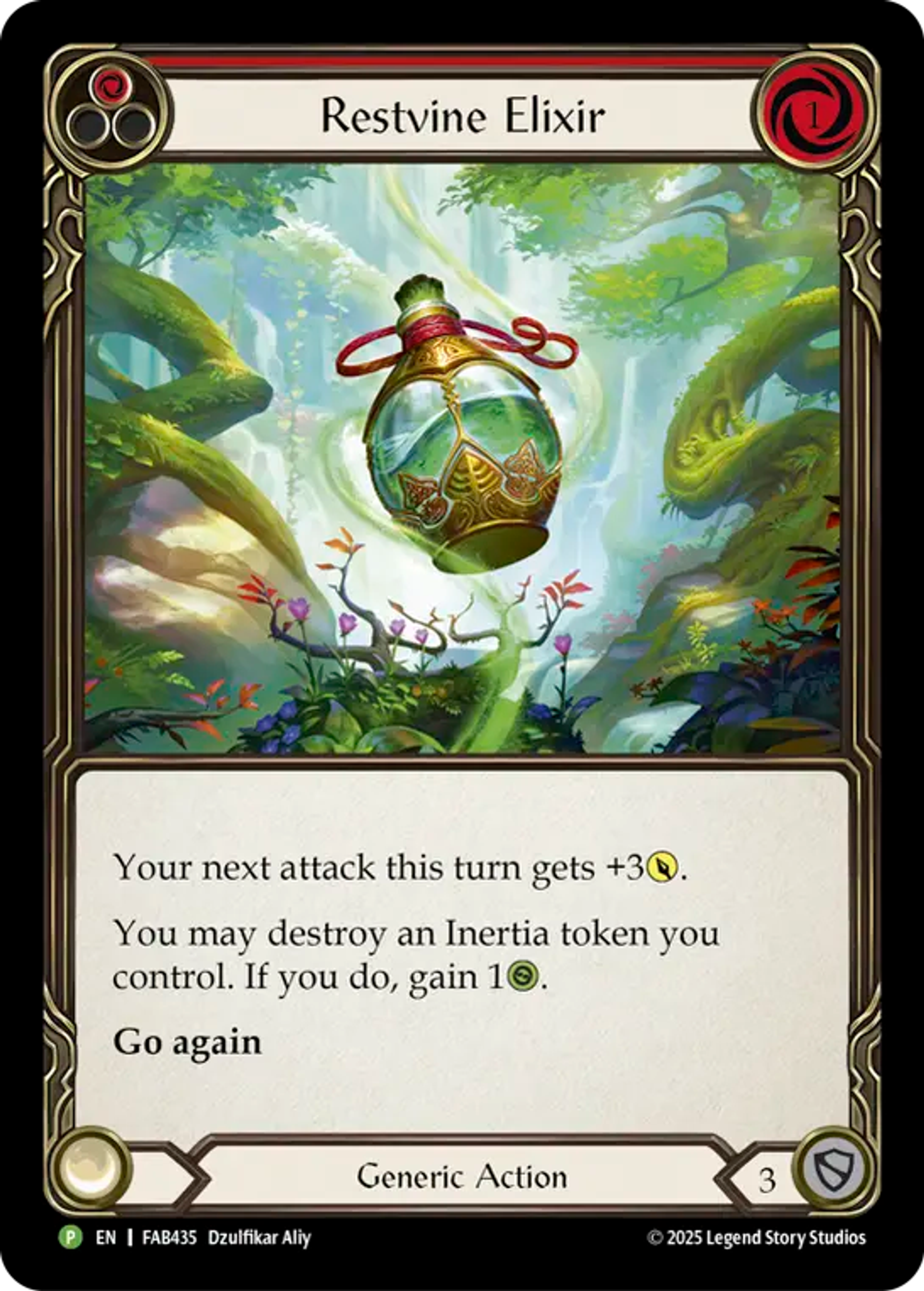 Restvine Elixir — Flesh and Blood: Promo Cards — Flesh and Blood