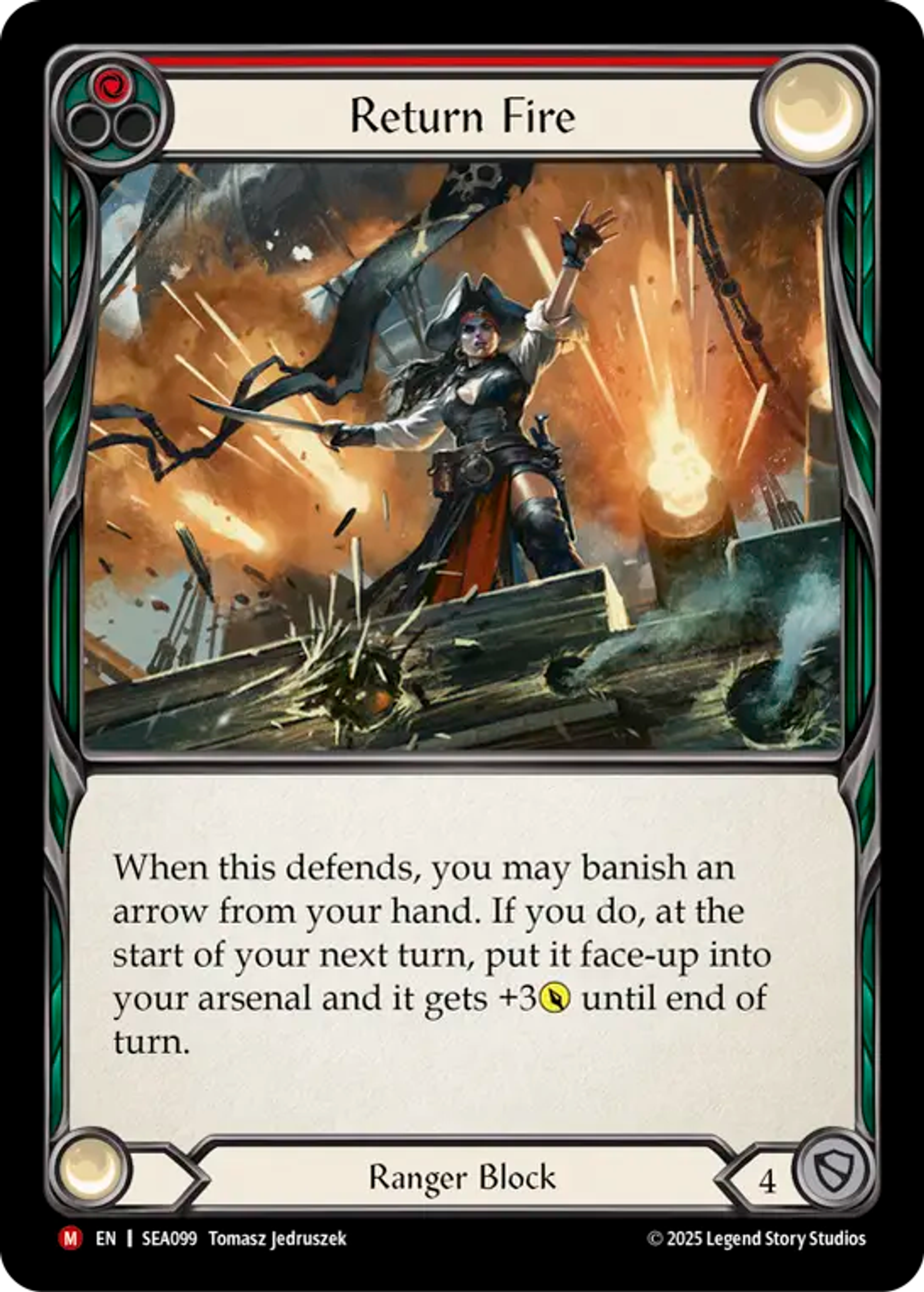 Riposter — High Seas — Flesh and Blood