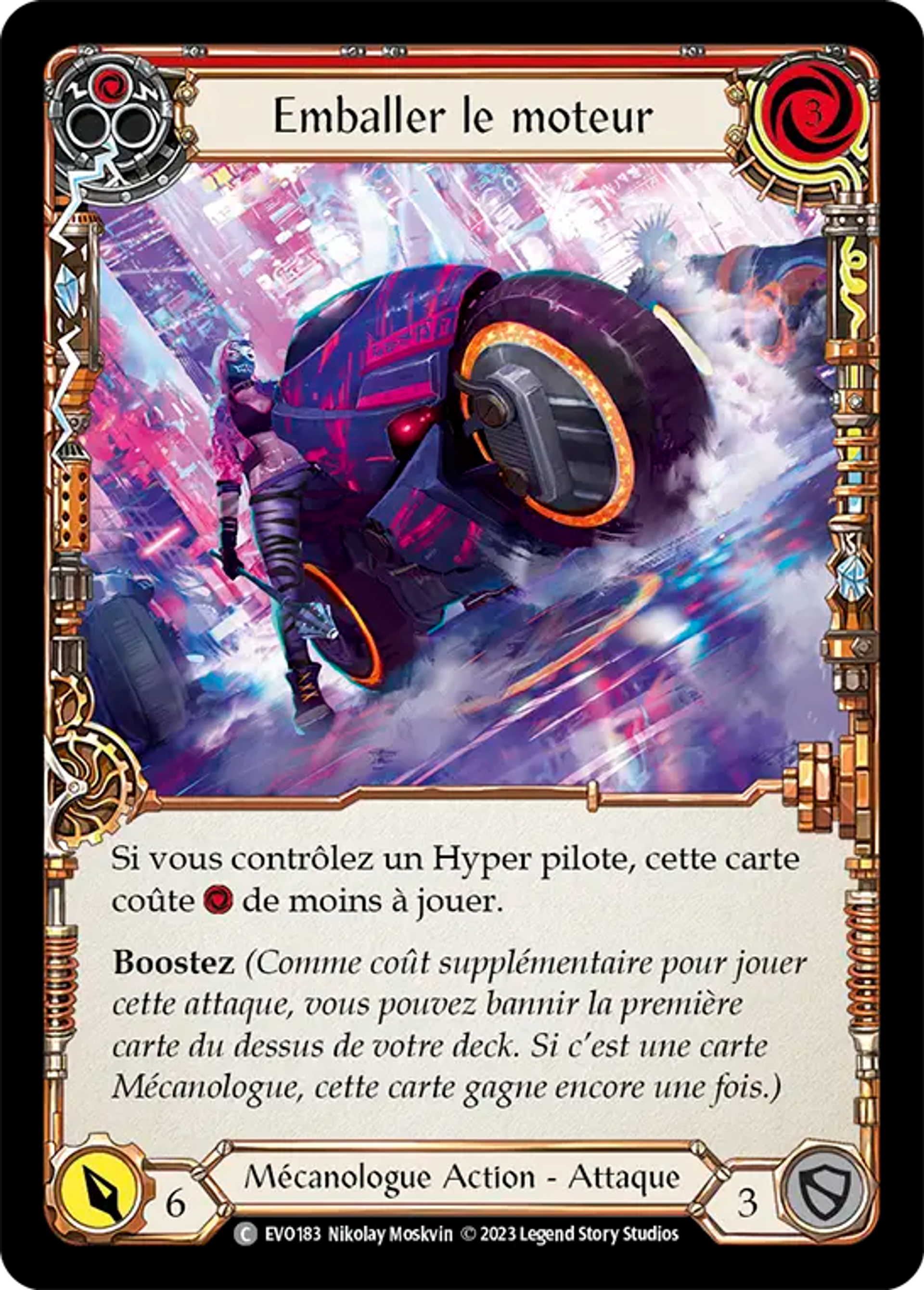 Emballer le moteur — Bright Lights — Flesh and Blood