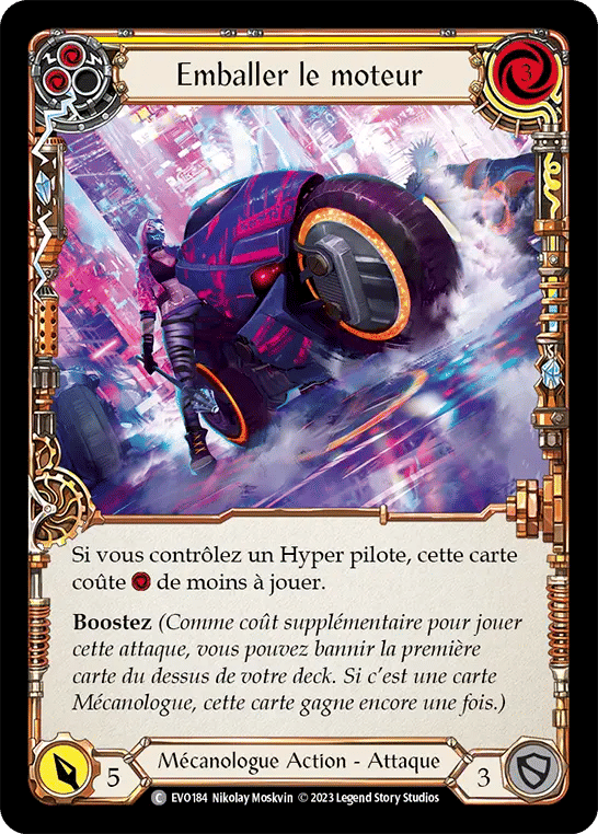 Emballer le moteur — Bright Lights — Flesh and Blood