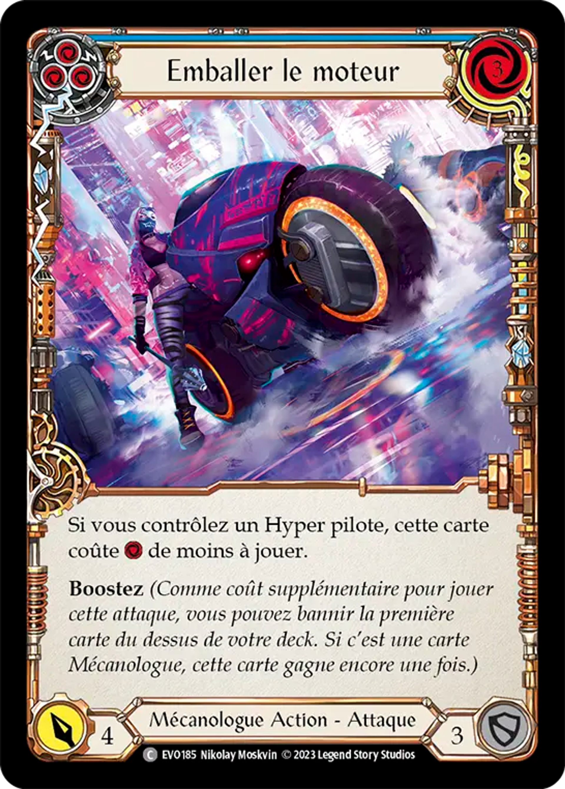 Emballer le moteur — Bright Lights — Flesh and Blood