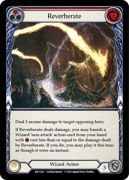 Reverberate (Red) — Arcane Rising — Flesh and Blood