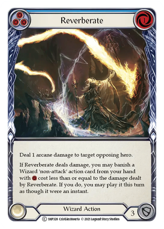 Reverberate (Blue) — History Pack 1 — Flesh and Blood