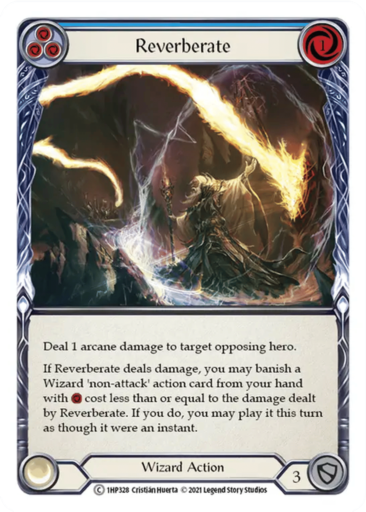 Reverberate (Blue) from History Pack 1 - Flesh and Blood