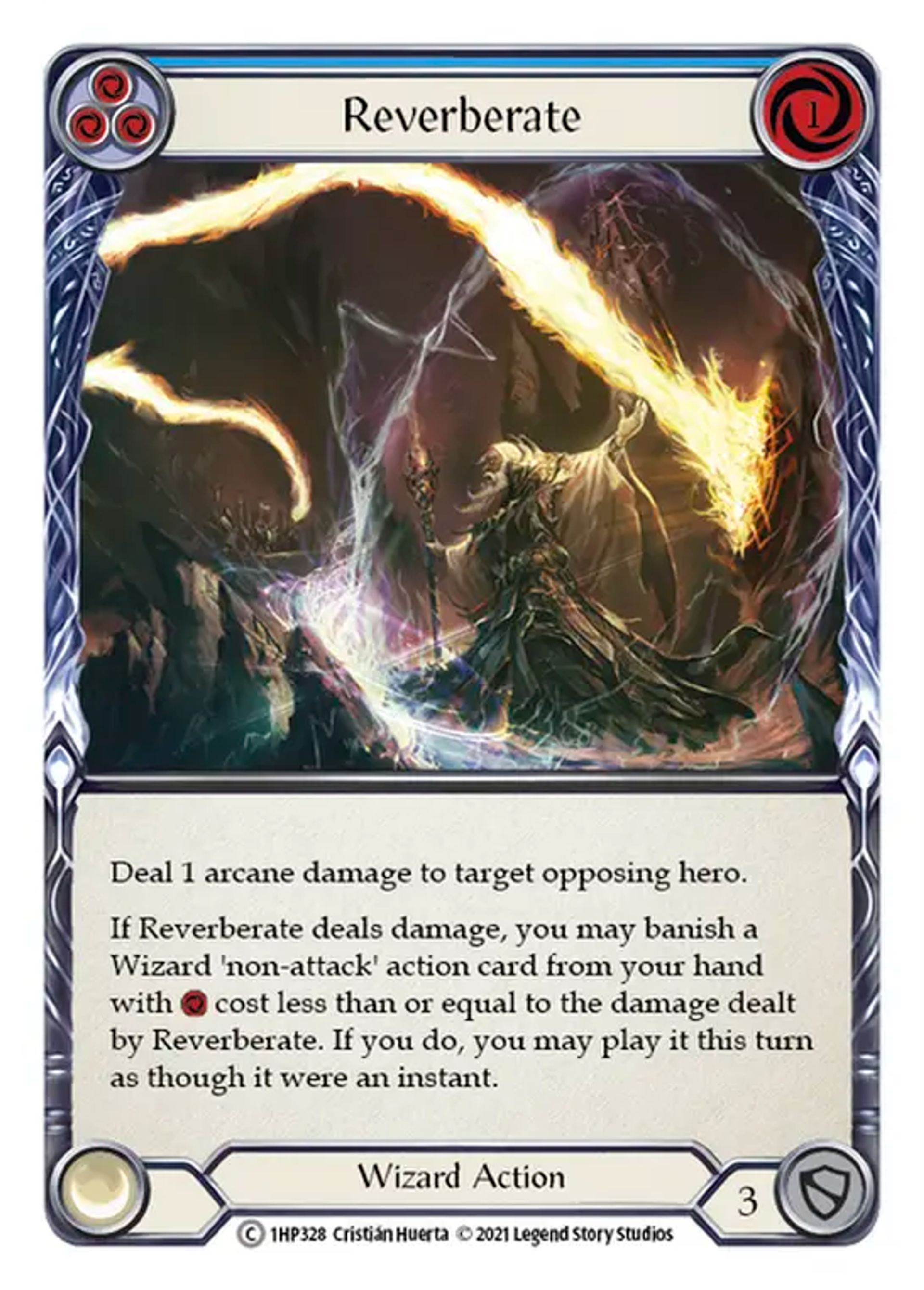 Reverberate (Blue) — History Pack 1 — Flesh and Blood
