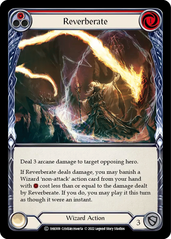 Reverberate (Red) — Kano - Blitz Deck — Flesh and Blood