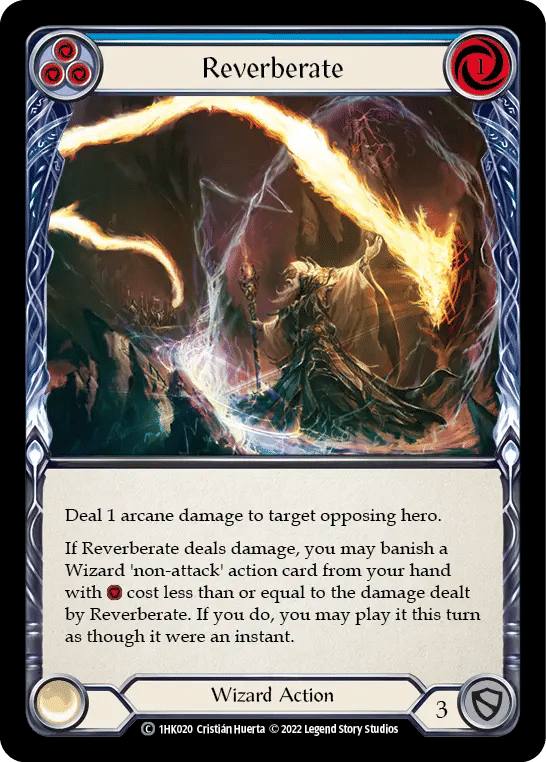 Reverberate (Blue) — Kano - Blitz Deck — Flesh and Blood