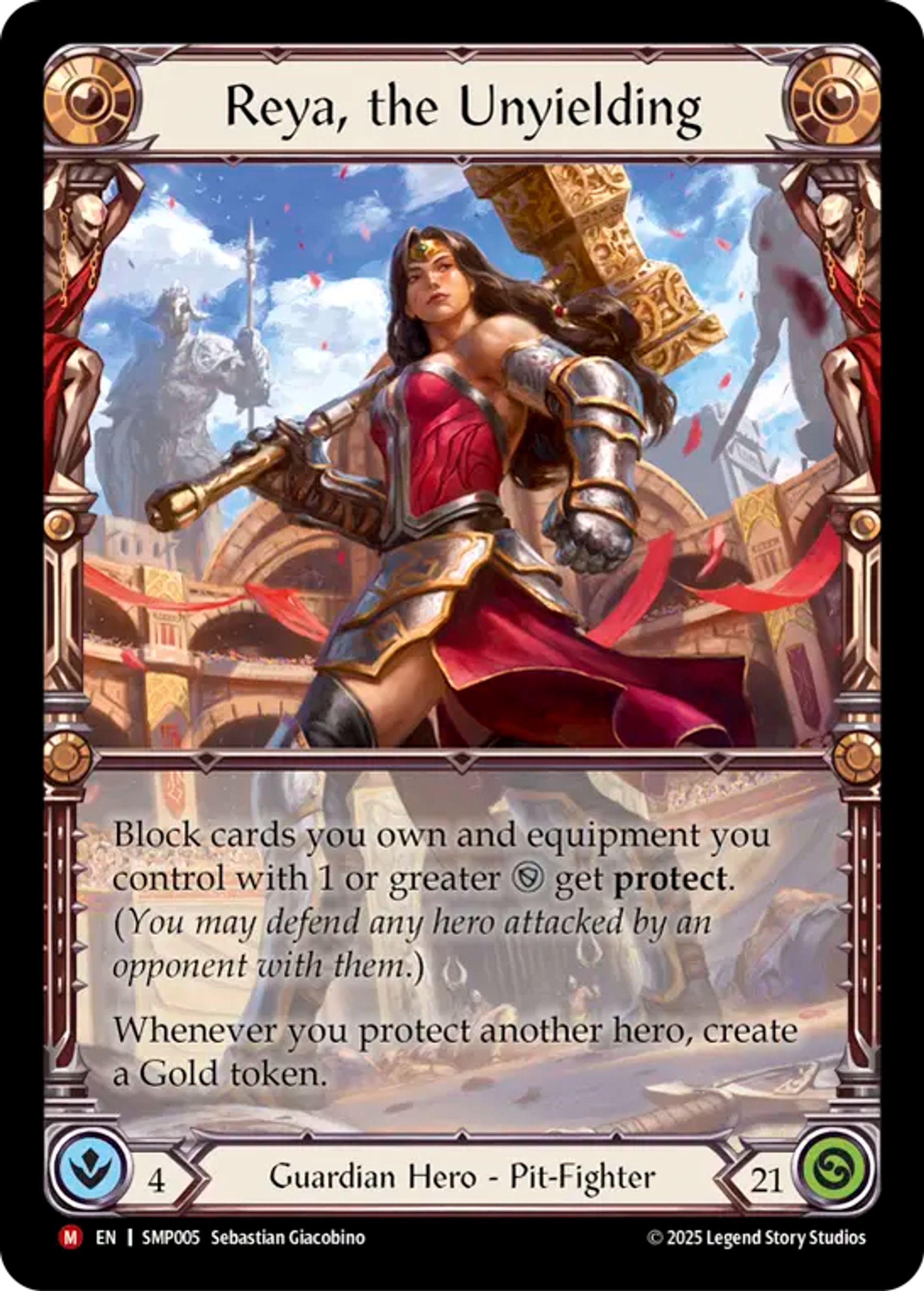 Reya, the Unyielding — Smash Palace — Flesh and Blood