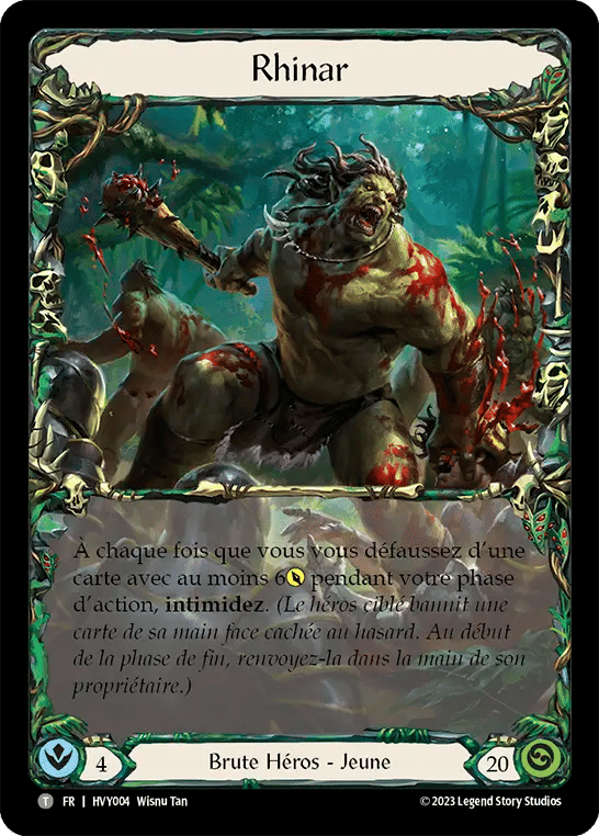 Rhinar — Heavy Hitters — Flesh and Blood