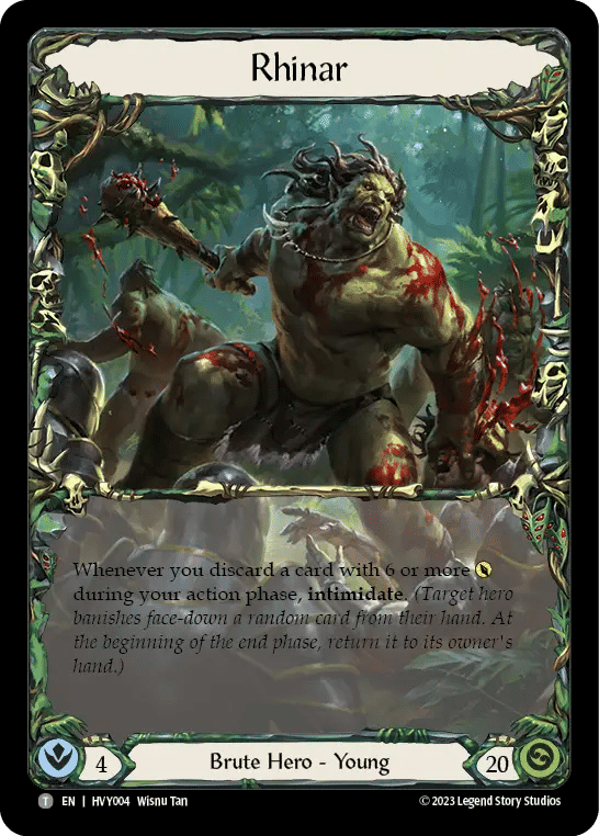 Rhinar — Heavy Hitters — Flesh and Blood