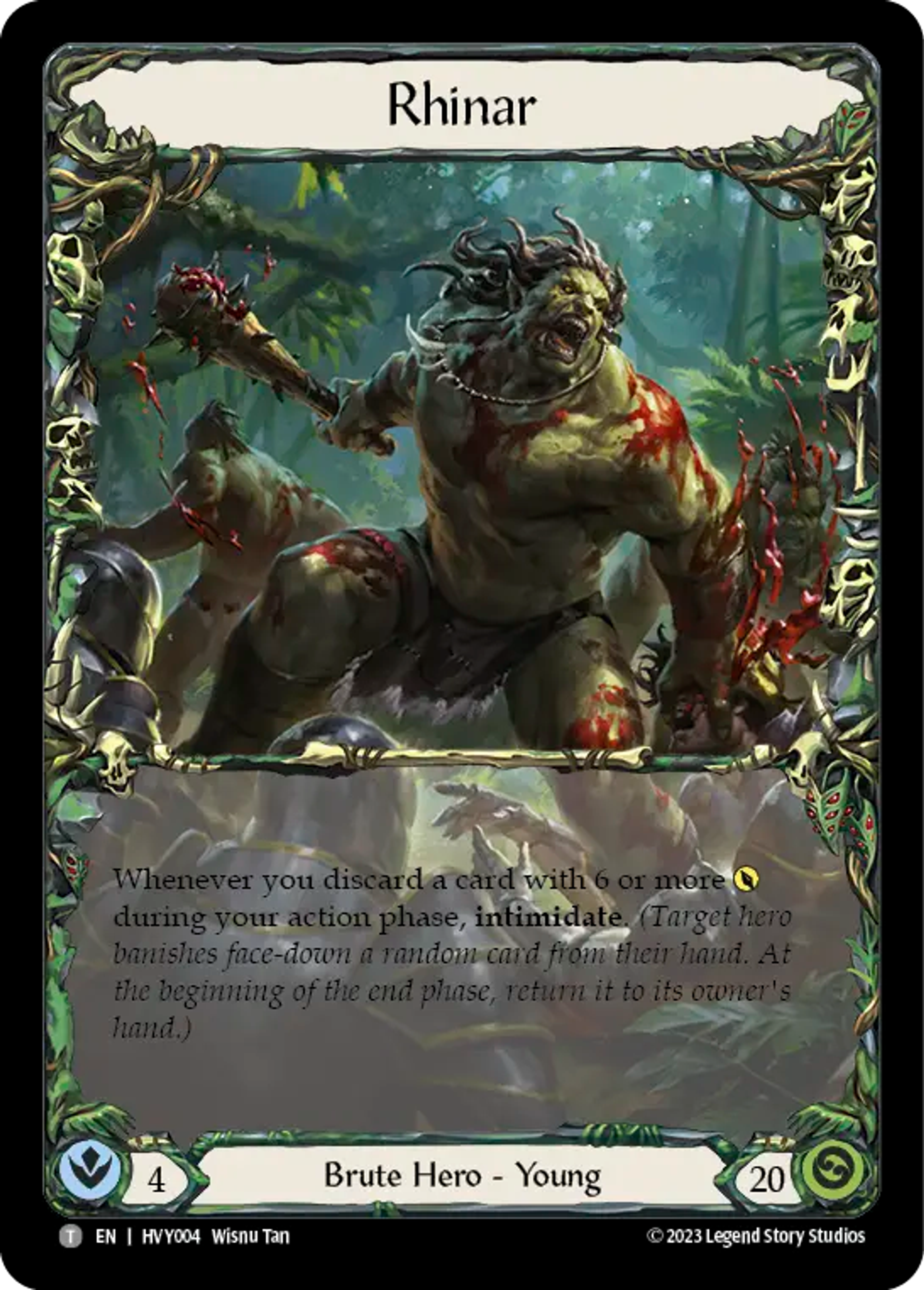 Rhinar — Heavy Hitters — Flesh and Blood