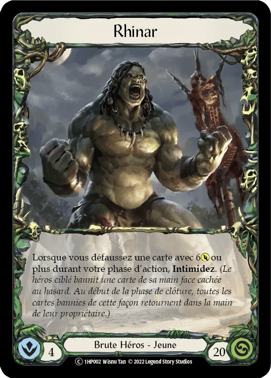 Rhinar — History Pack 1 - Black Label — Flesh and Blood