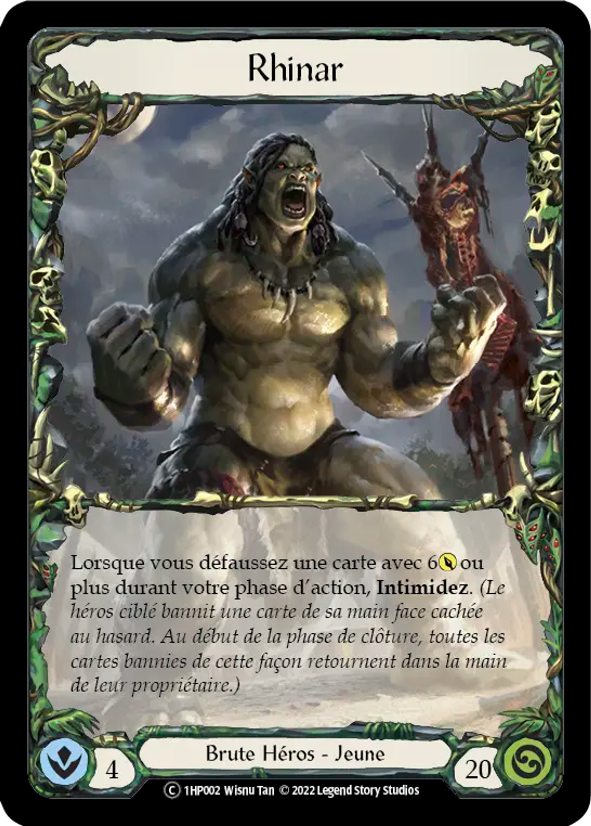 Rhinar — History Pack 1 - Black Label — Flesh and Blood