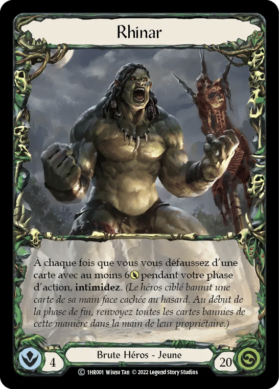 Rhinar — Rhinar - Blitz Deck — Flesh and Blood