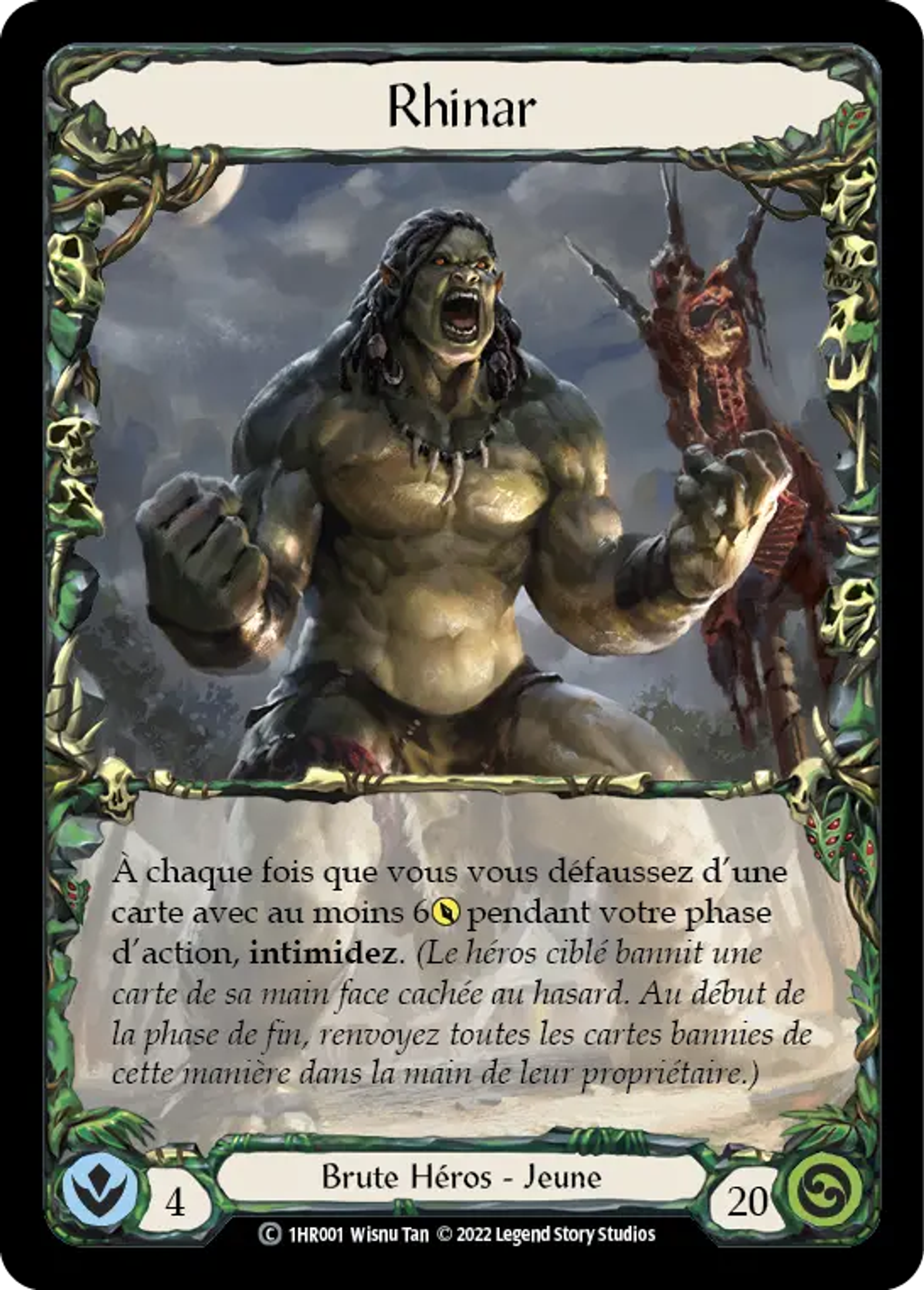 Rhinar — Rhinar - Blitz Deck — Flesh and Blood