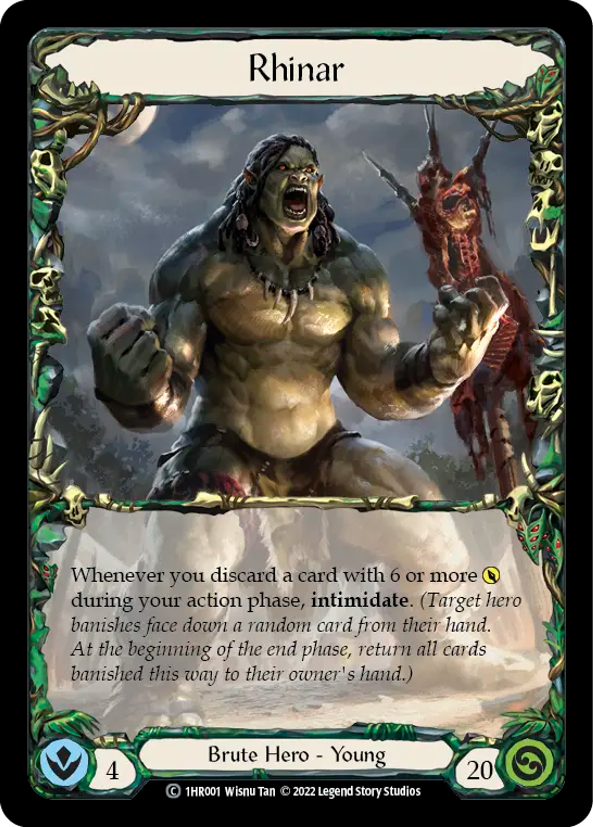 Rhinar — Rhinar - Blitz Deck — Flesh and Blood