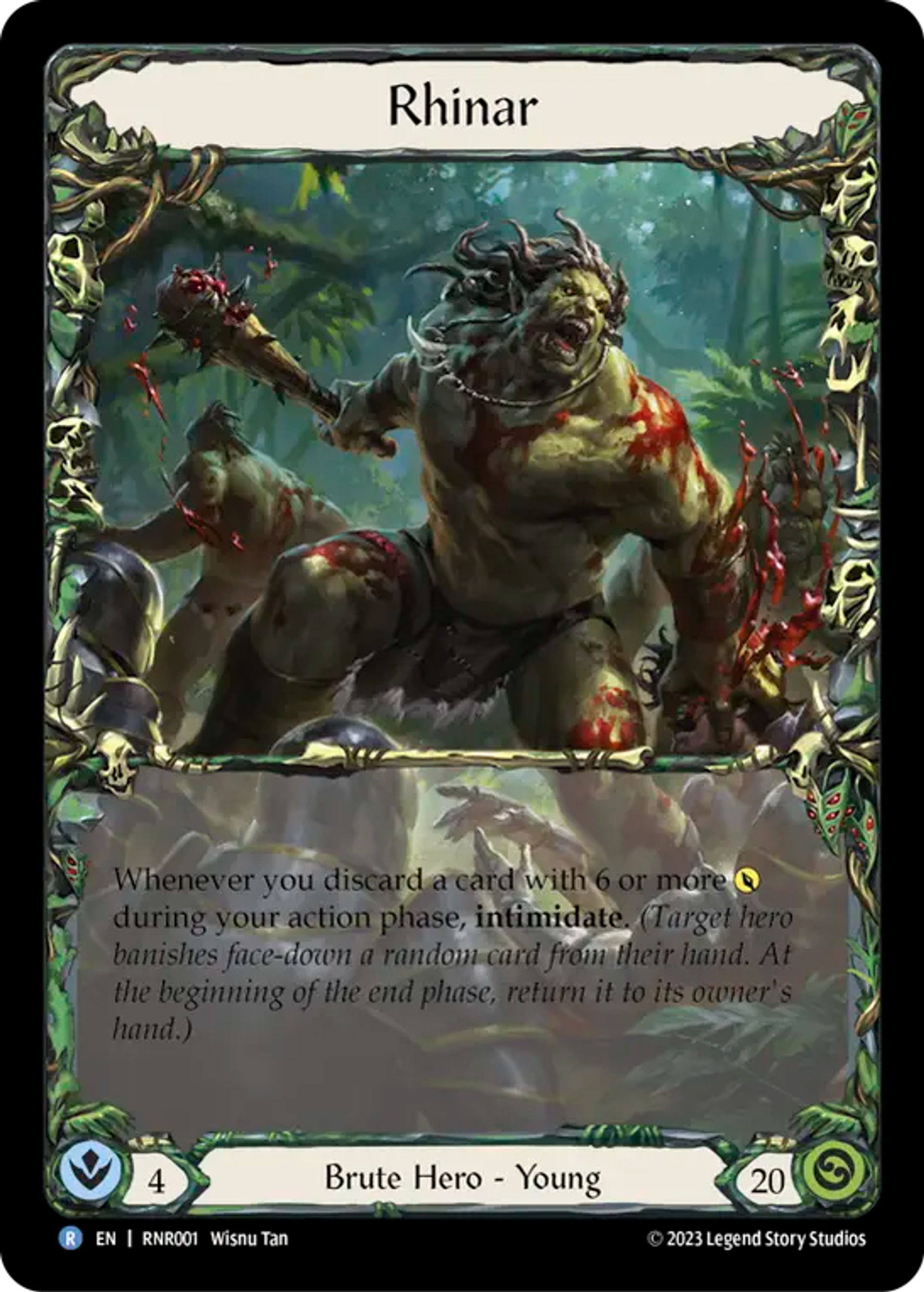 Rhinar — Rhinar - Heavy Hitters Blitz Deck — Flesh and Blood
