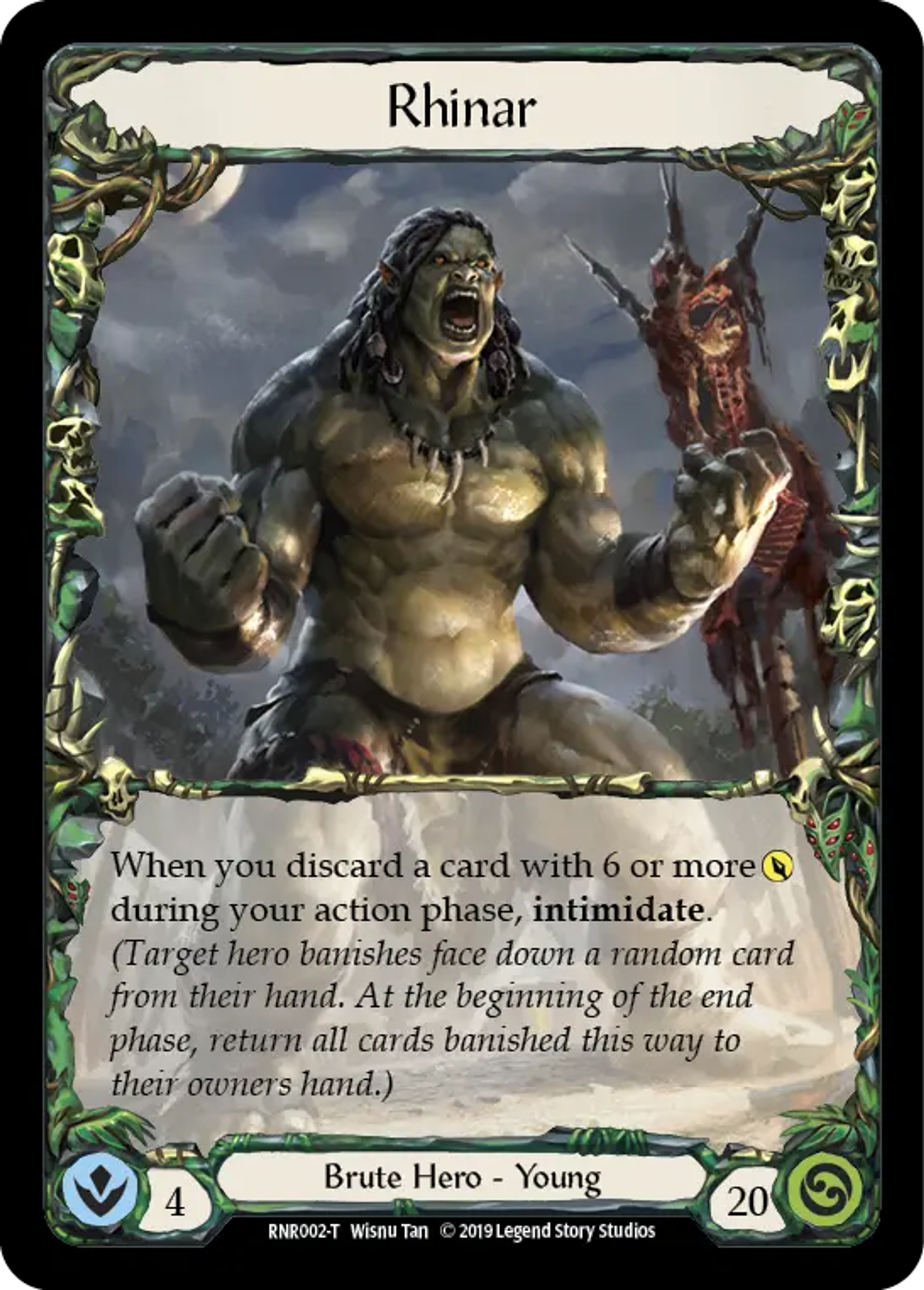 Rhinar — Rhinar, Reckless Rampage - Hero Deck — Flesh and Blood