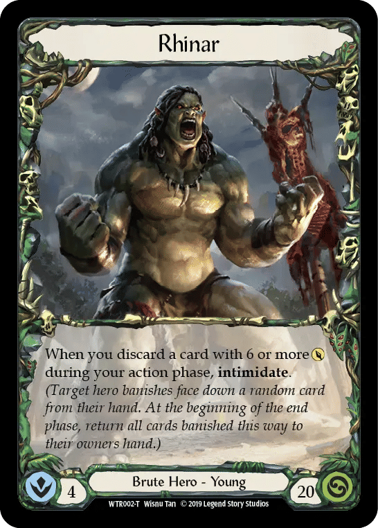 Rhinar — Welcome to Rathe — Flesh and Blood