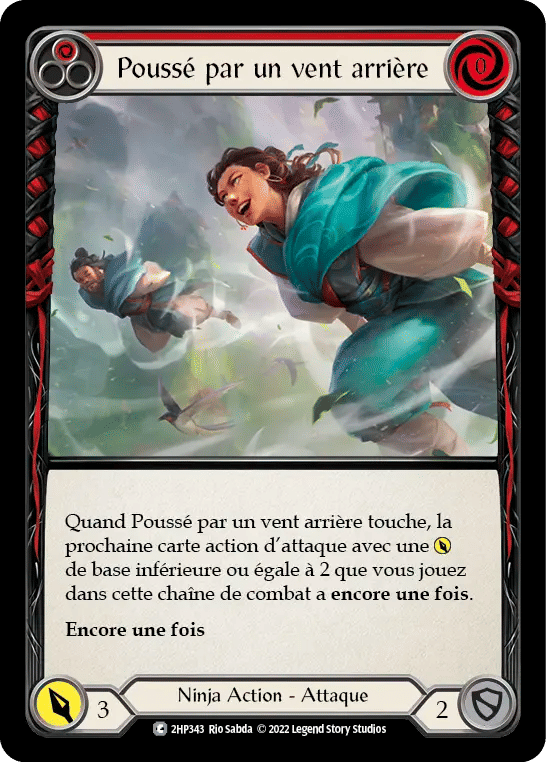 Poussé par un vent arrière — History Pack 2 - Black Label — Flesh and Blood