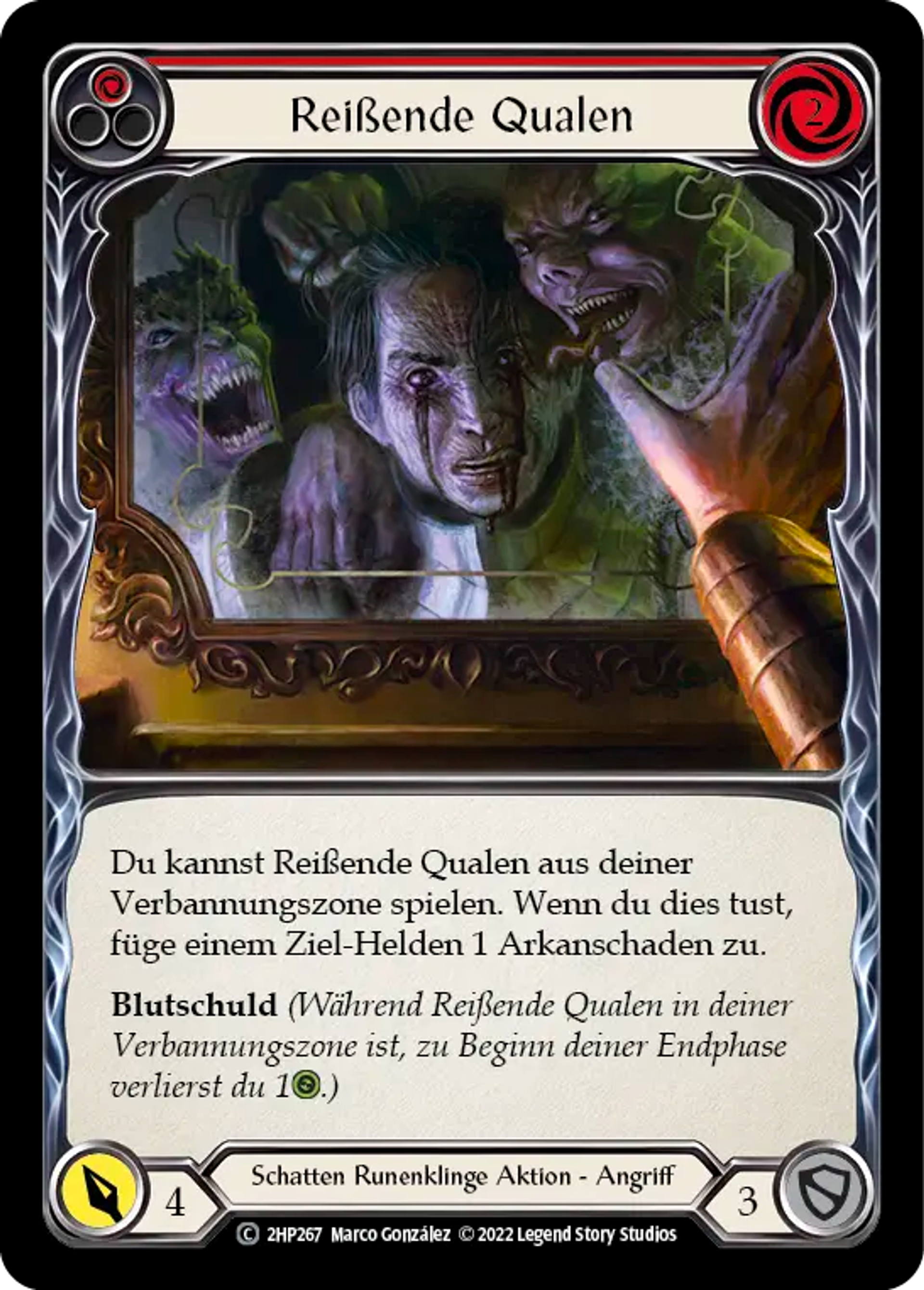 Rifted Torment (Red) — History Pack 2 - Black Label — Flesh and Blood