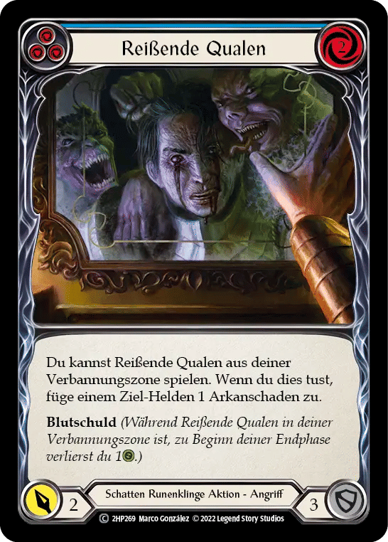 Rifted Torment (Blue) — History Pack 2 - Black Label — Flesh and Blood