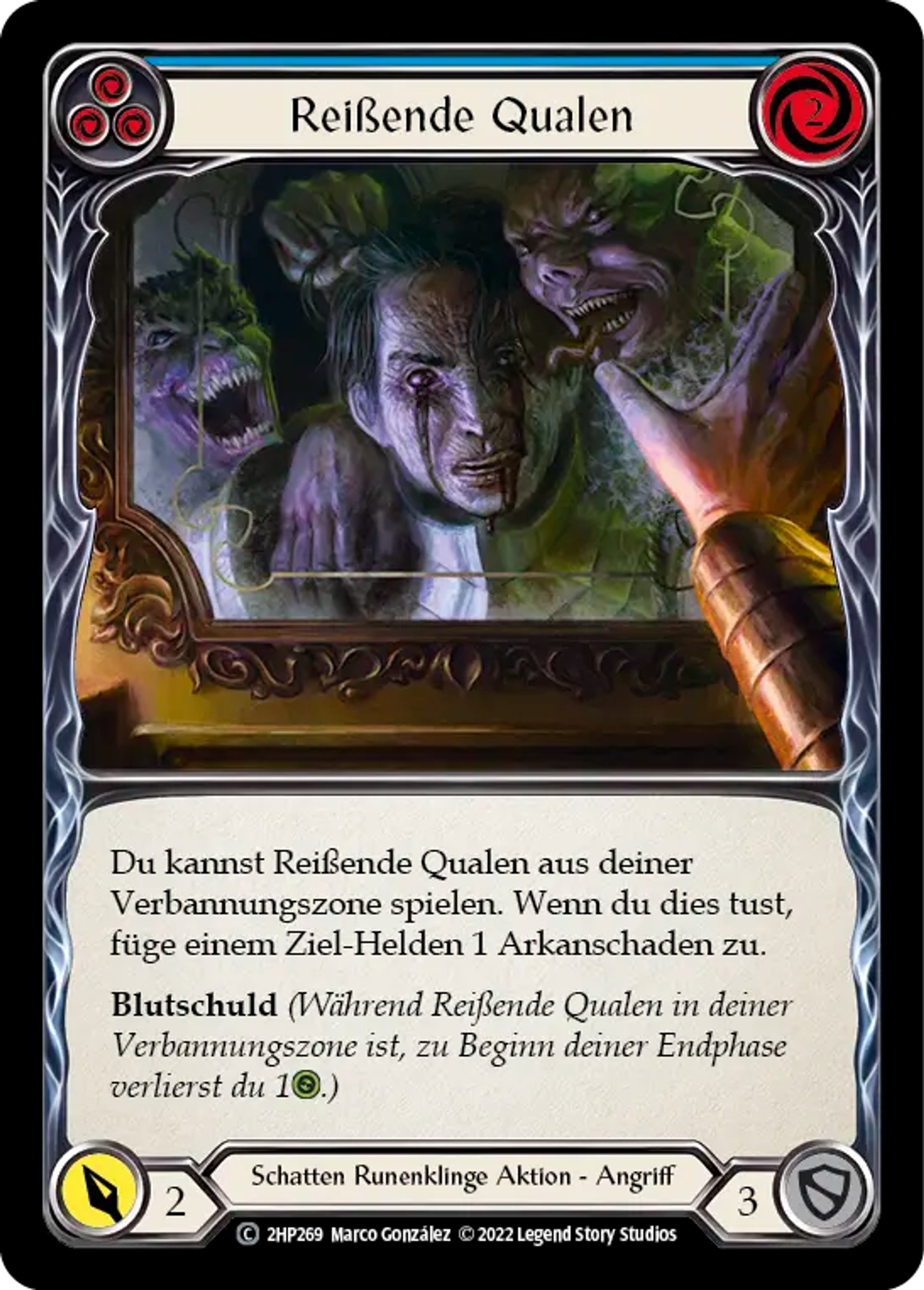 Rifted Torment (Blue) — History Pack 2 - Black Label — Flesh and Blood