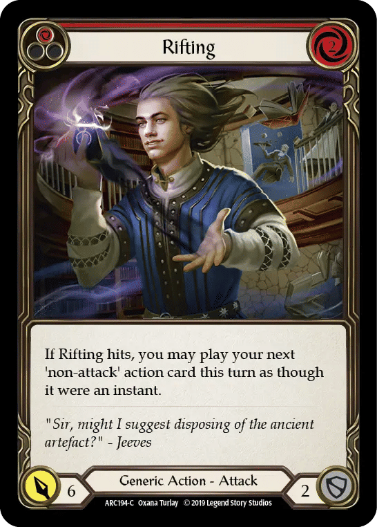 Rifting (Red) — Arcane Rising — Flesh and Blood