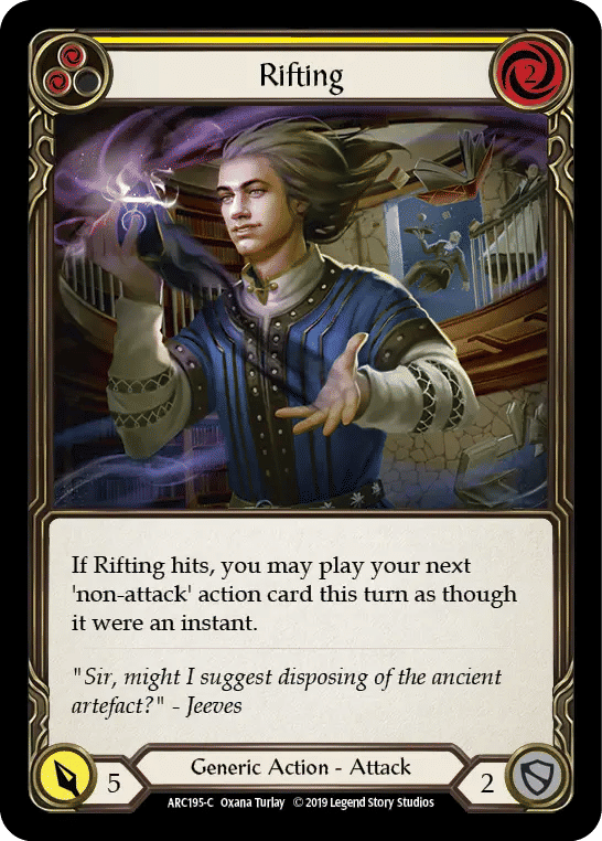 Rifting (Yellow) — Arcane Rising — Flesh and Blood