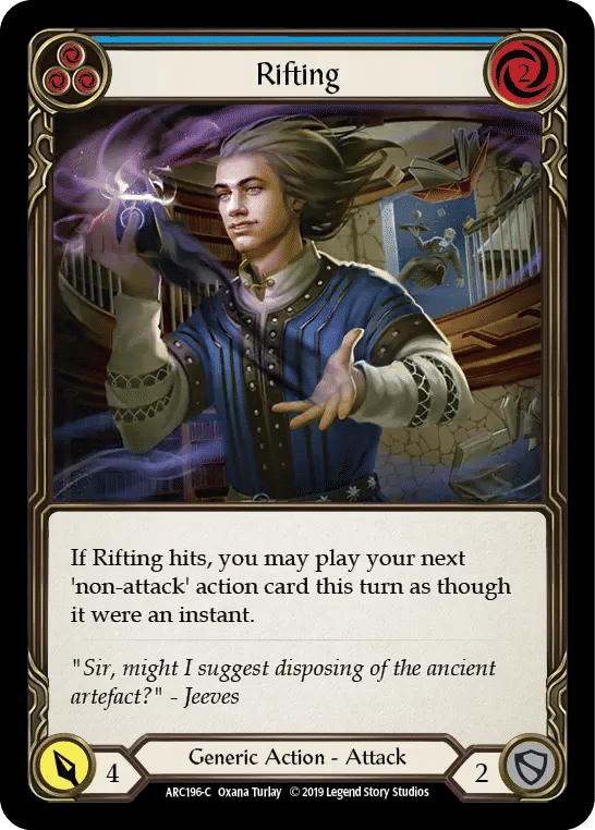 Rifting (Blue) — Arcane Rising — Flesh and Blood