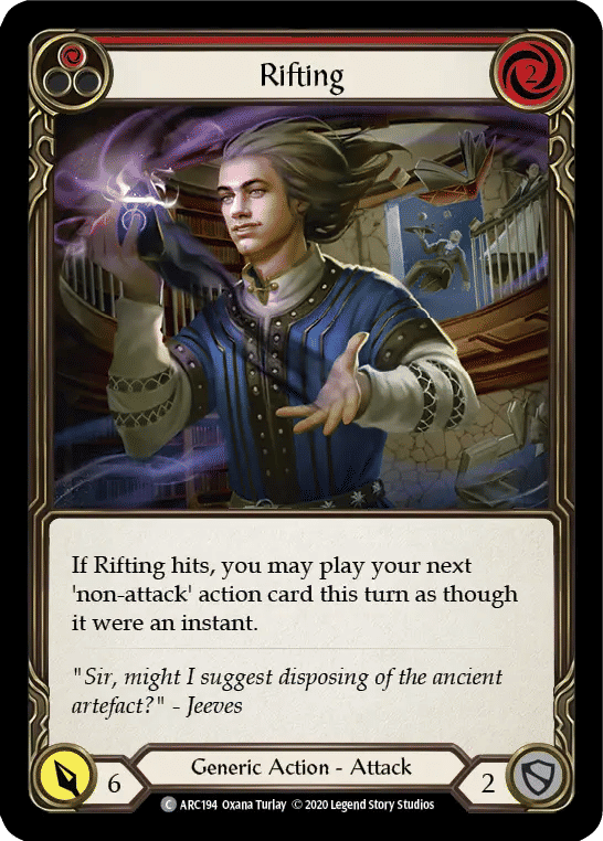 Rifting (Red) — Arcane Rising - Unlimited — Flesh and Blood