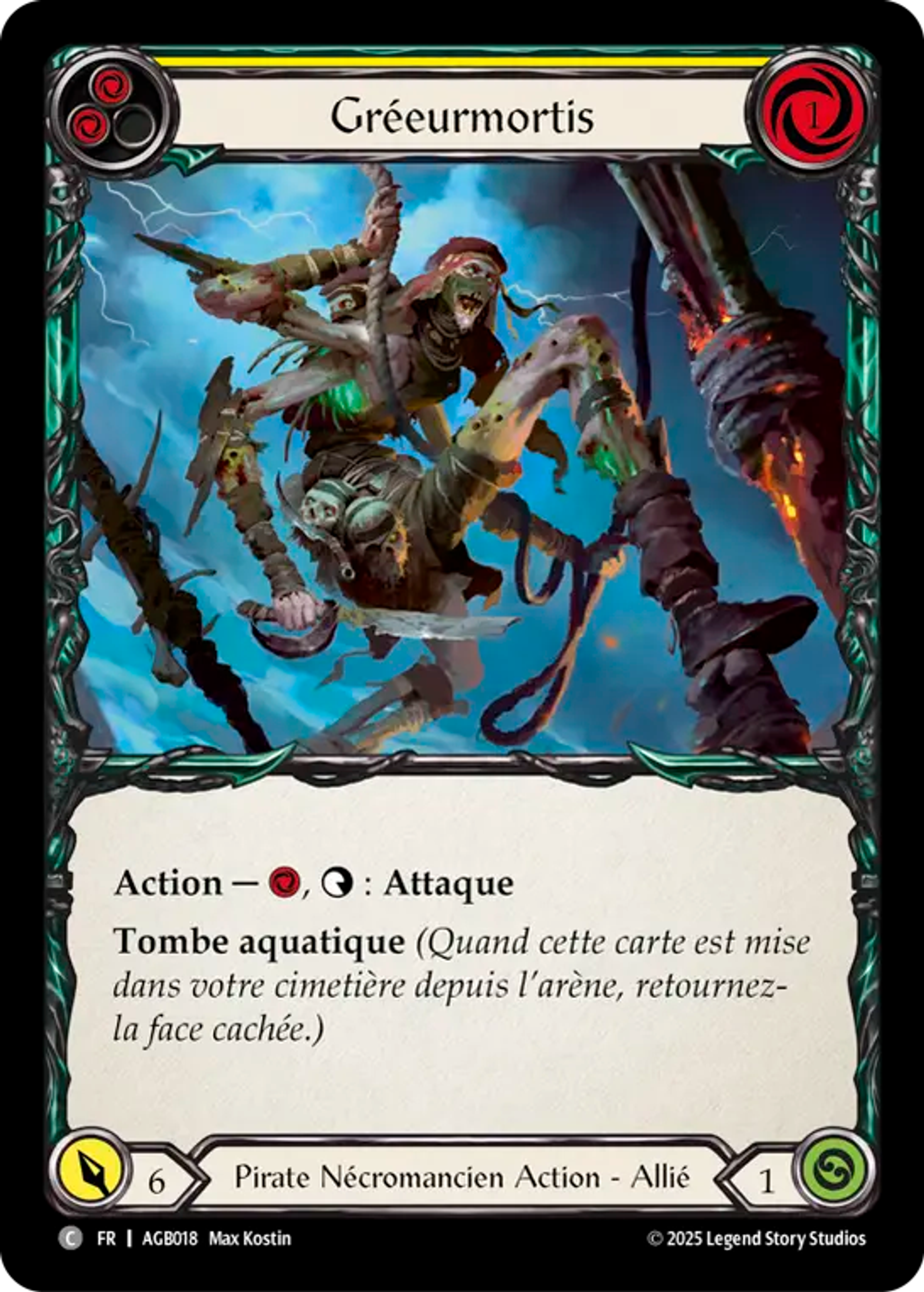 Gréeurmortis — Armory Deck - Gravy Bones — Flesh and Blood