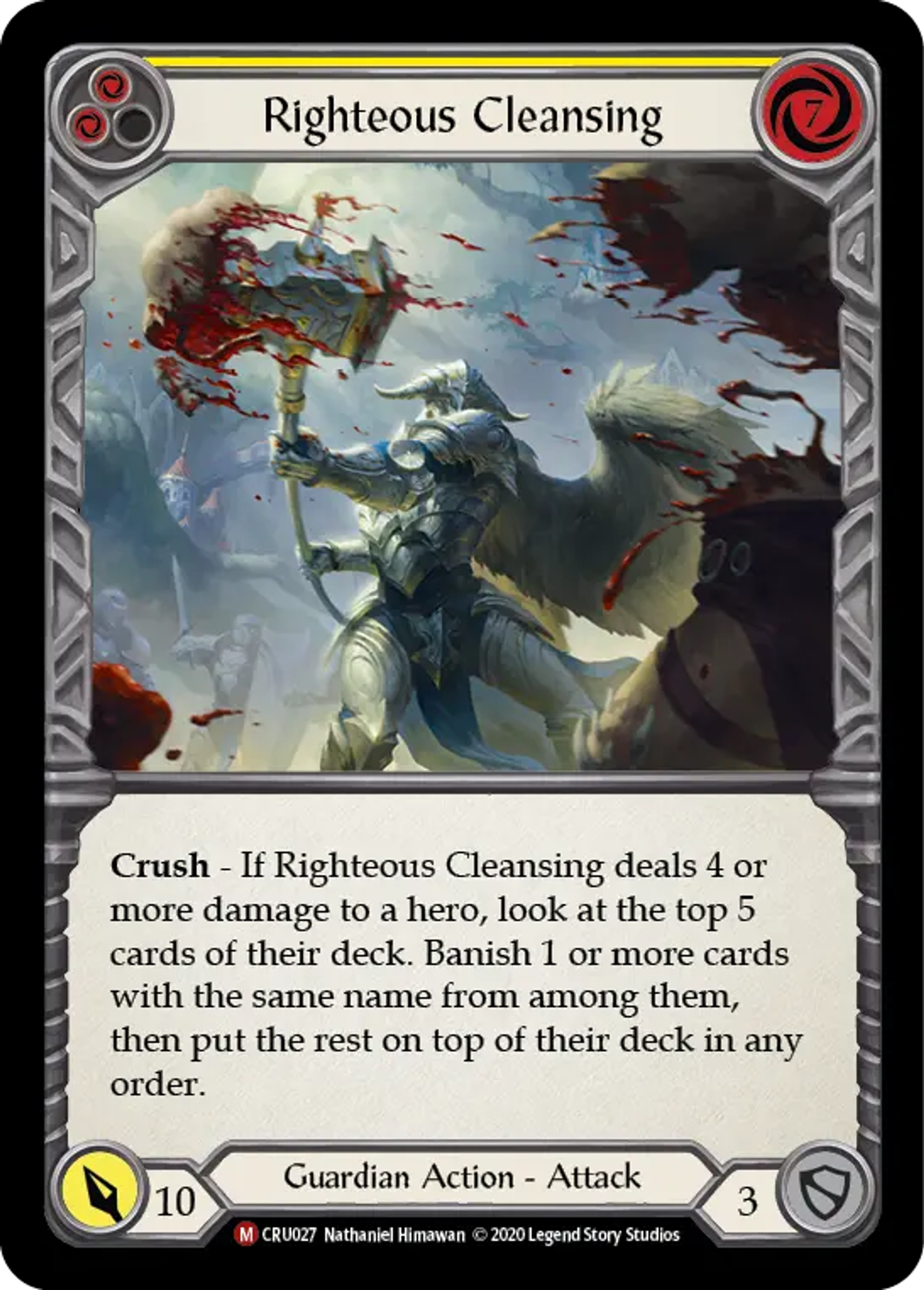 Righteous Cleansing — Crucible of War — Flesh and Blood