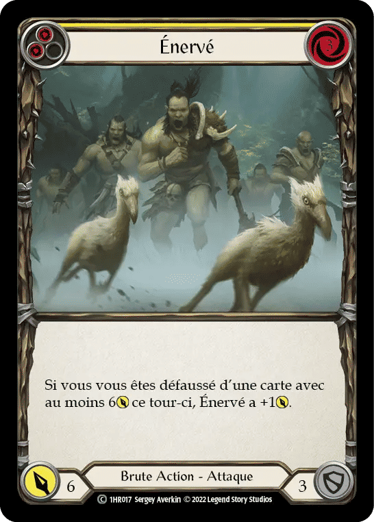 Énervé — Rhinar - Blitz Deck — Flesh and Blood