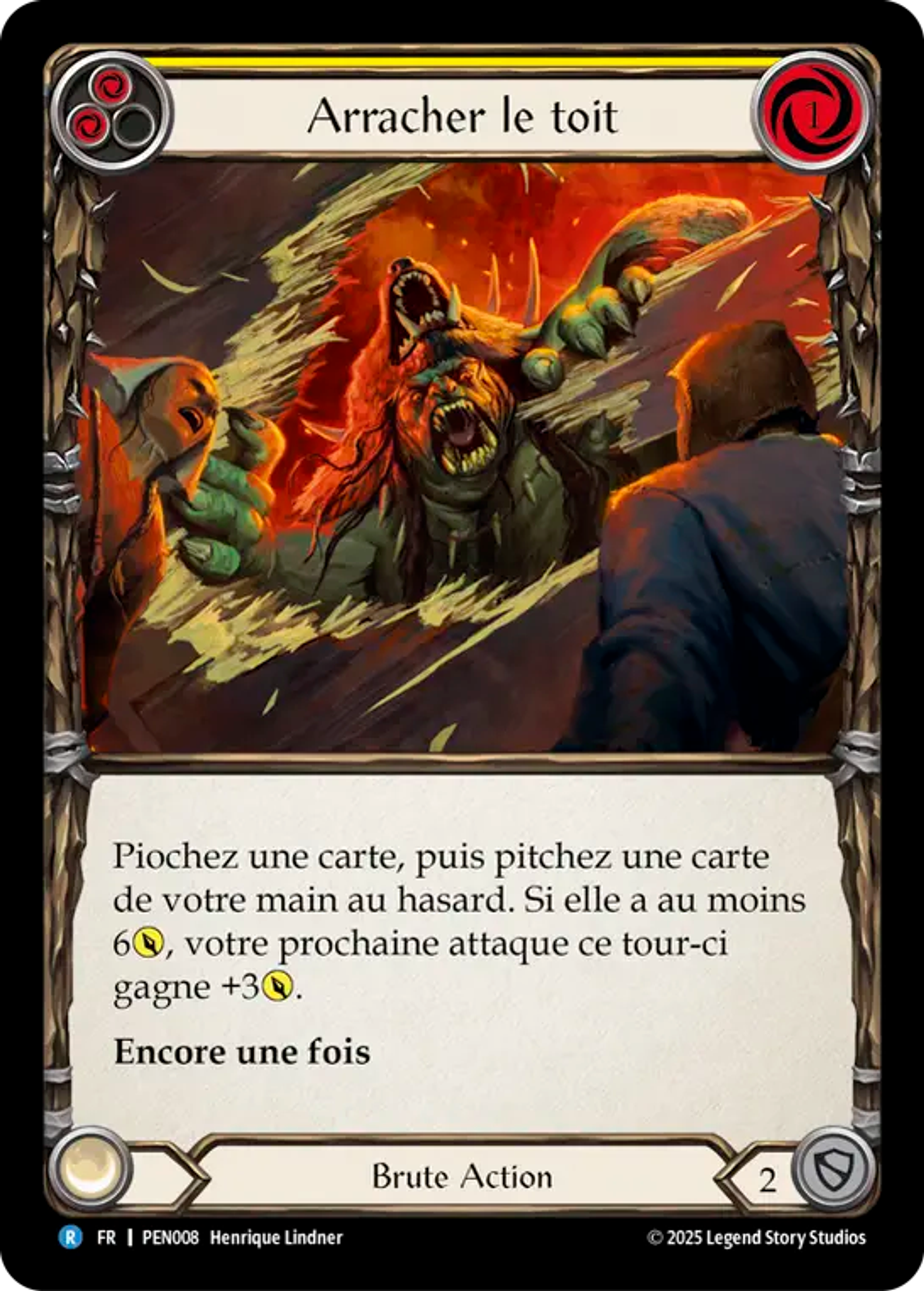 Arracher le toit — Compendium of Rathe — Flesh and Blood