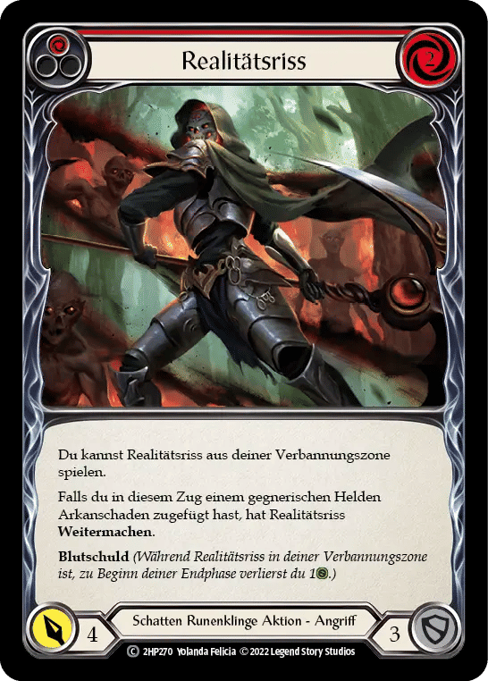 Rip Through Reality (Red) — History Pack 2 - Black Label — Flesh and Blood