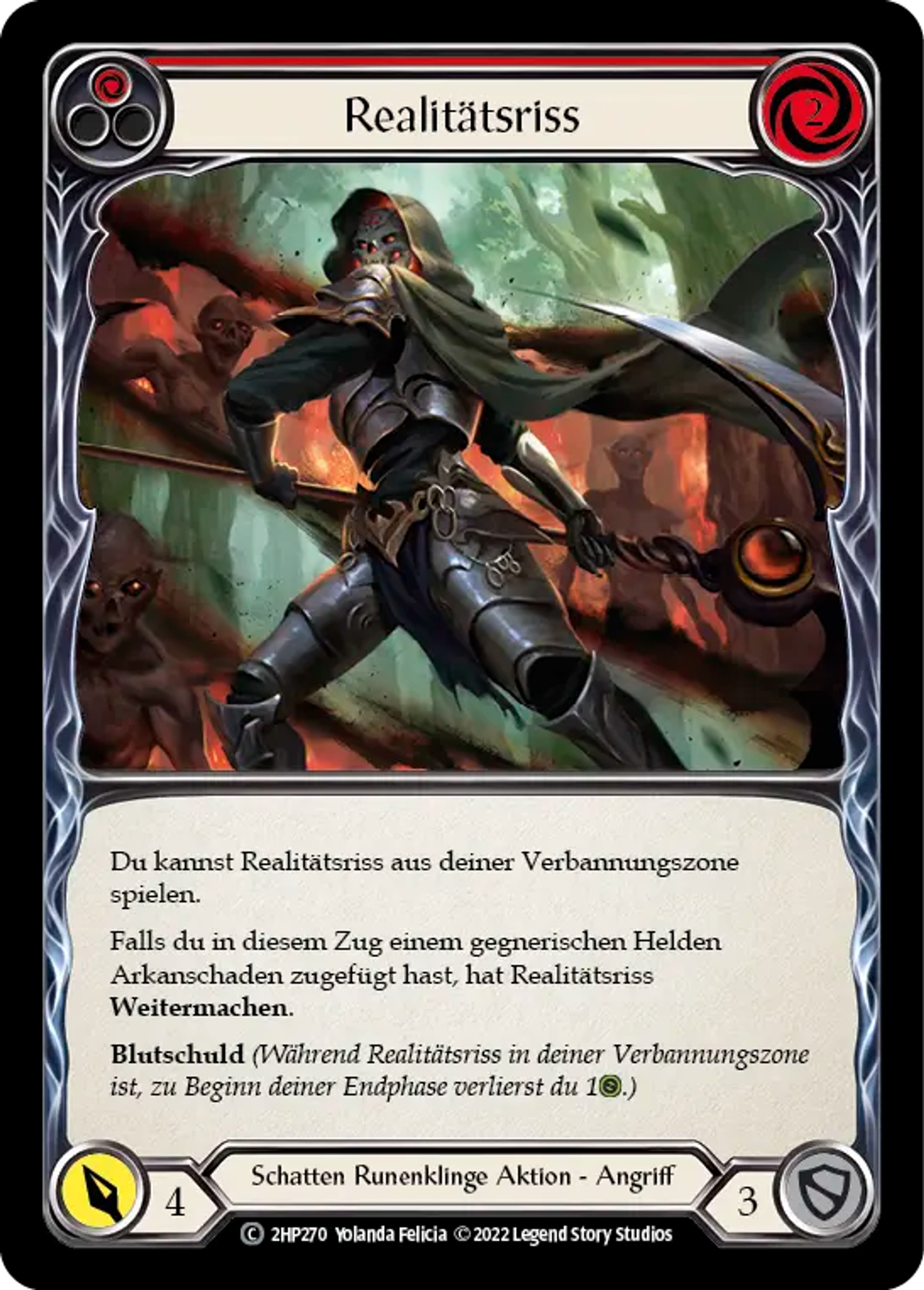 Rip Through Reality (Red) — History Pack 2 - Black Label — Flesh and Blood